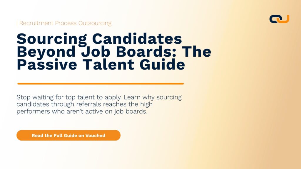 Sourcing candidates beyond job boards by accessing passive talent through trusted referral networks.