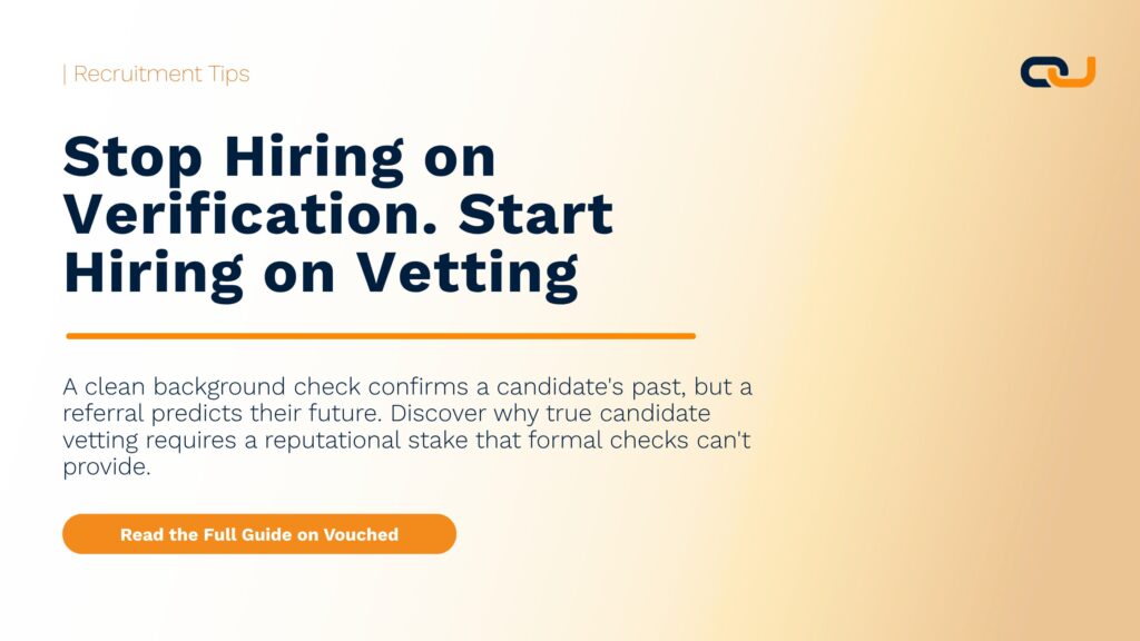 Candidate vetting through referral recruitment giving South African employers deeper pre-hire insight than background checks alone