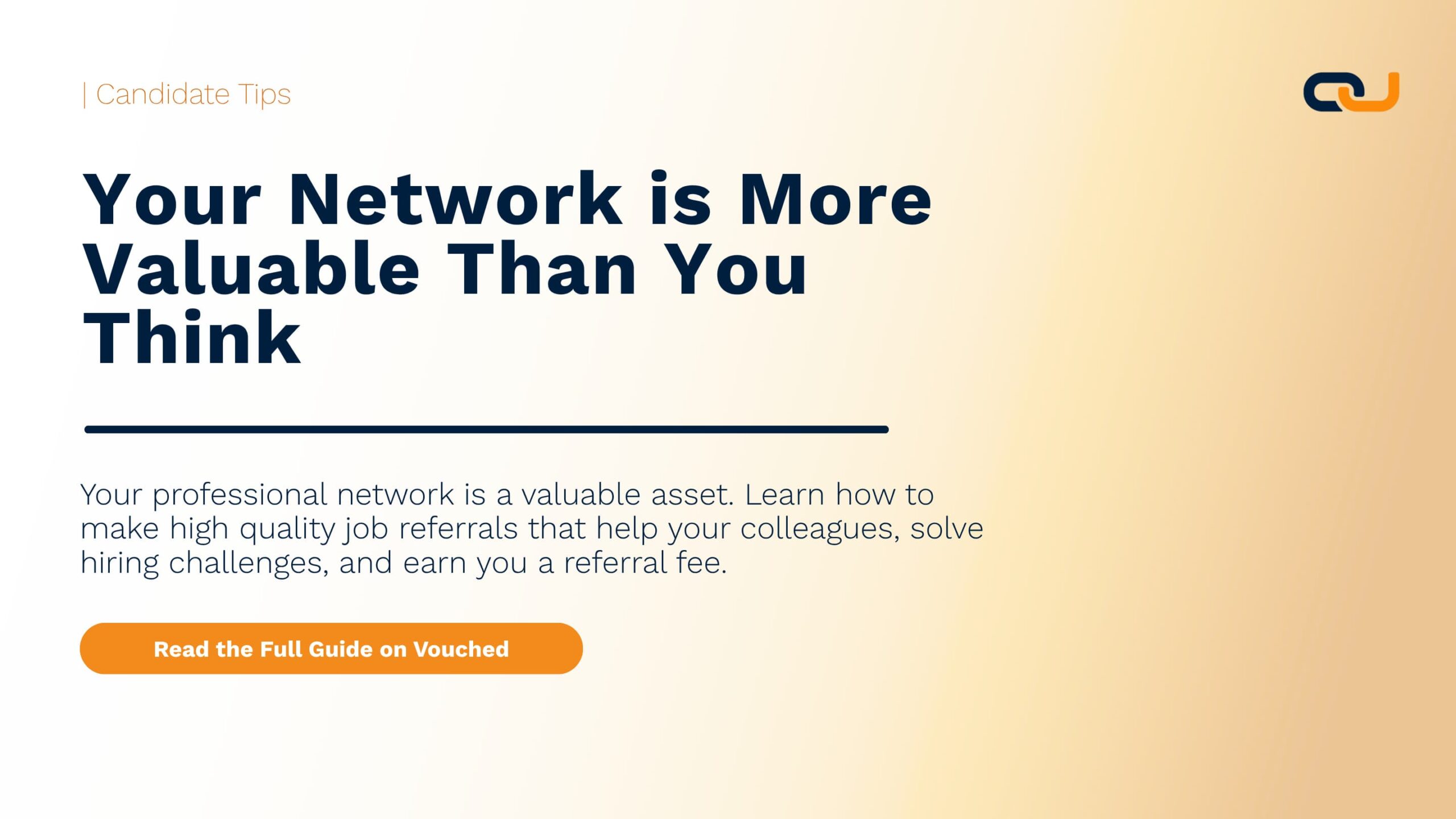 How to refer someone for a job and earn a referral fee through the Vouched network